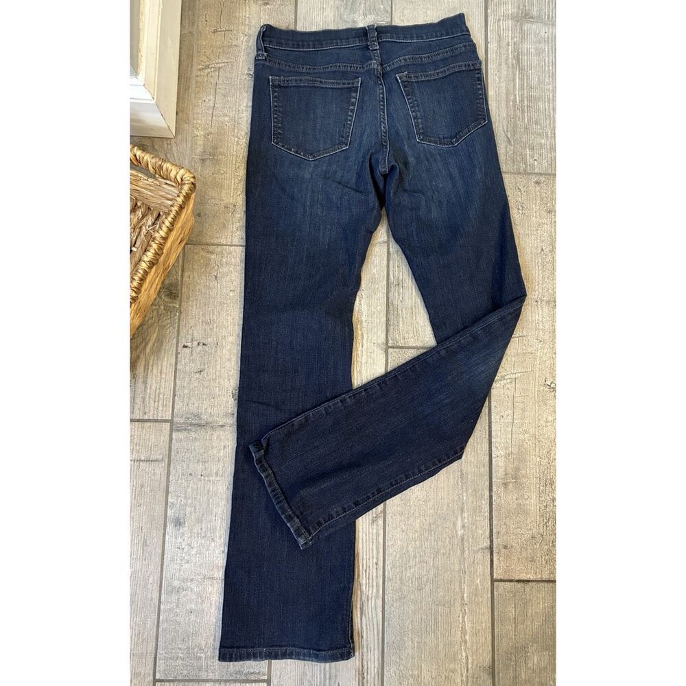 Banana Republic Slim Bootcut Jeans 00P Petite 24 Dark Wash 28" Inseam Y2K Indie - Picture 4 of 6